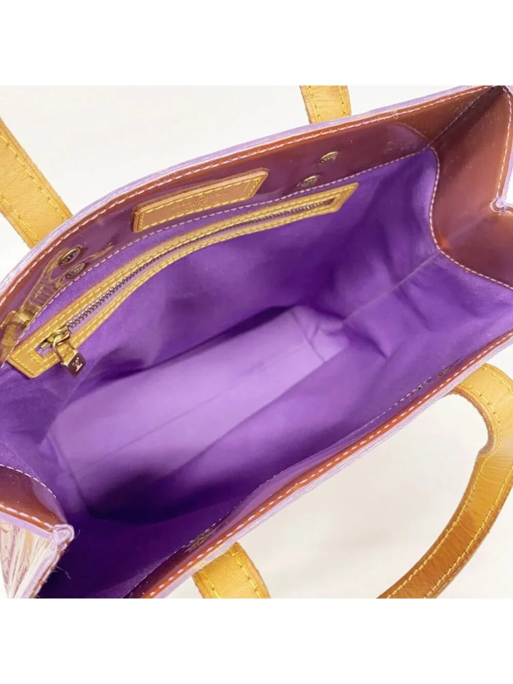 Louis Vuitton Tote Bag Vernis Reed MM Viole